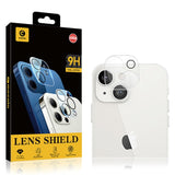 iPhone 14 / 14 Plus Protective Glass for Back Camera Lens - Case Friendly - Transparent