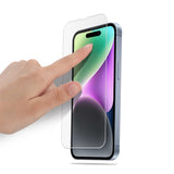 Mocola iPhone 15 Plus Screen Protector Glass - Transparent