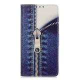 OnePlus 7 Leather Wallet Case Denim