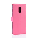 OnePlus 7 Soft Pouch Leather Wallet Case Pink