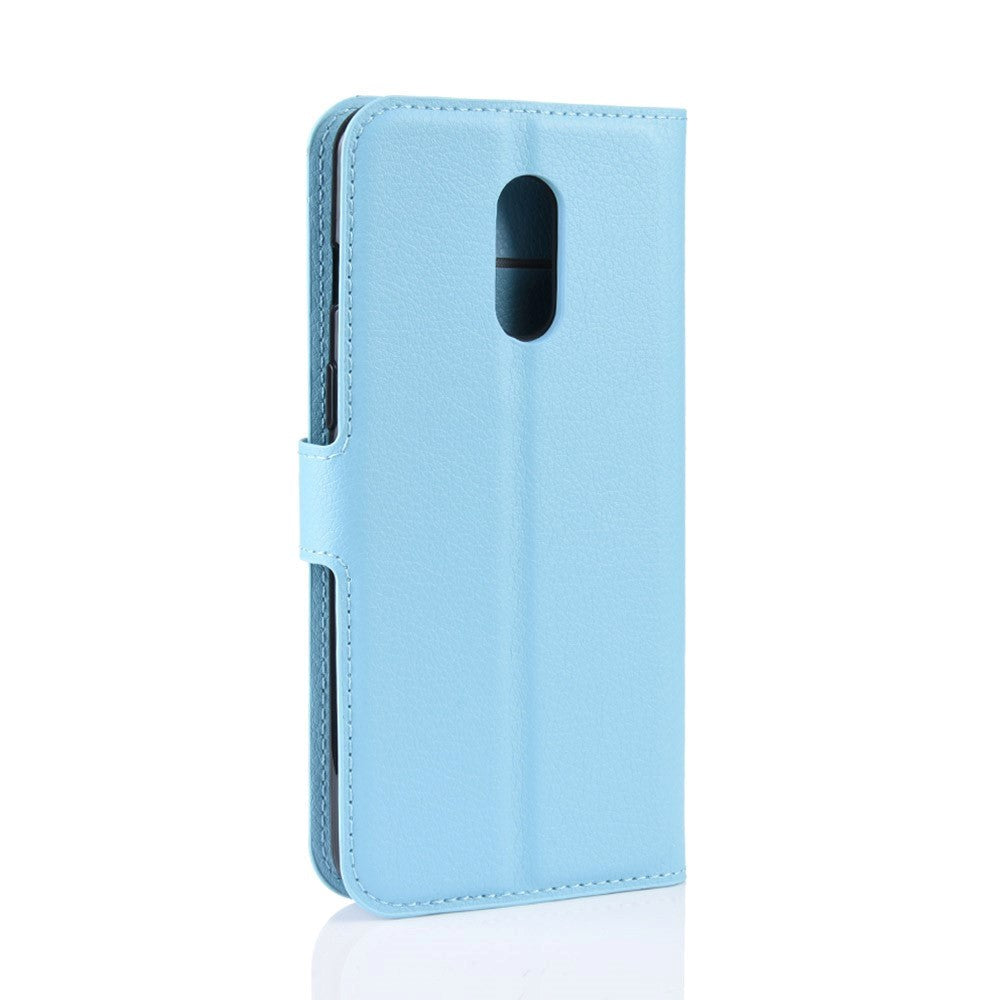 OnePlus 7 Soft Pouch Leather Wallet Case Blue