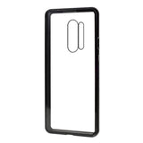 OnePlus 8 Pro 360⁰ Magnetic Metal Case w. Glass Back & Front - Black