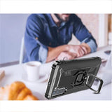 EIDERWOOD OnePlus North Case with Magnetic Ring Kickstand - Black