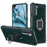 EIDERWOOD OnePlus North Case with Magnetic Ring Kickstand - Green