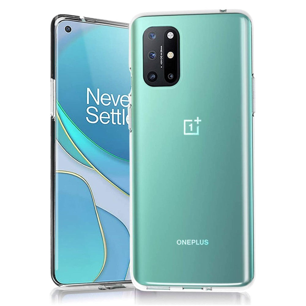 OnePlus 8T Flexible Plastic Case - Transparent