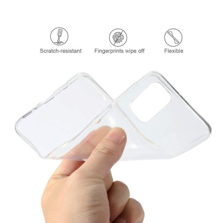 OnePlus 8T Flexible Plastic Case - Transparent