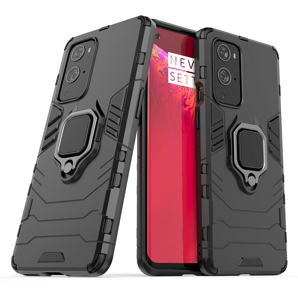 OnePlus 9 Pro Tough Case w. Magnetic Kickstand - Black