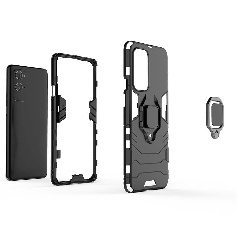 OnePlus 9 Pro Tough Case w. Magnetic Kickstand - Black