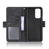 OnePlus 9 Pro Leather Case w. External Card Holder - Black