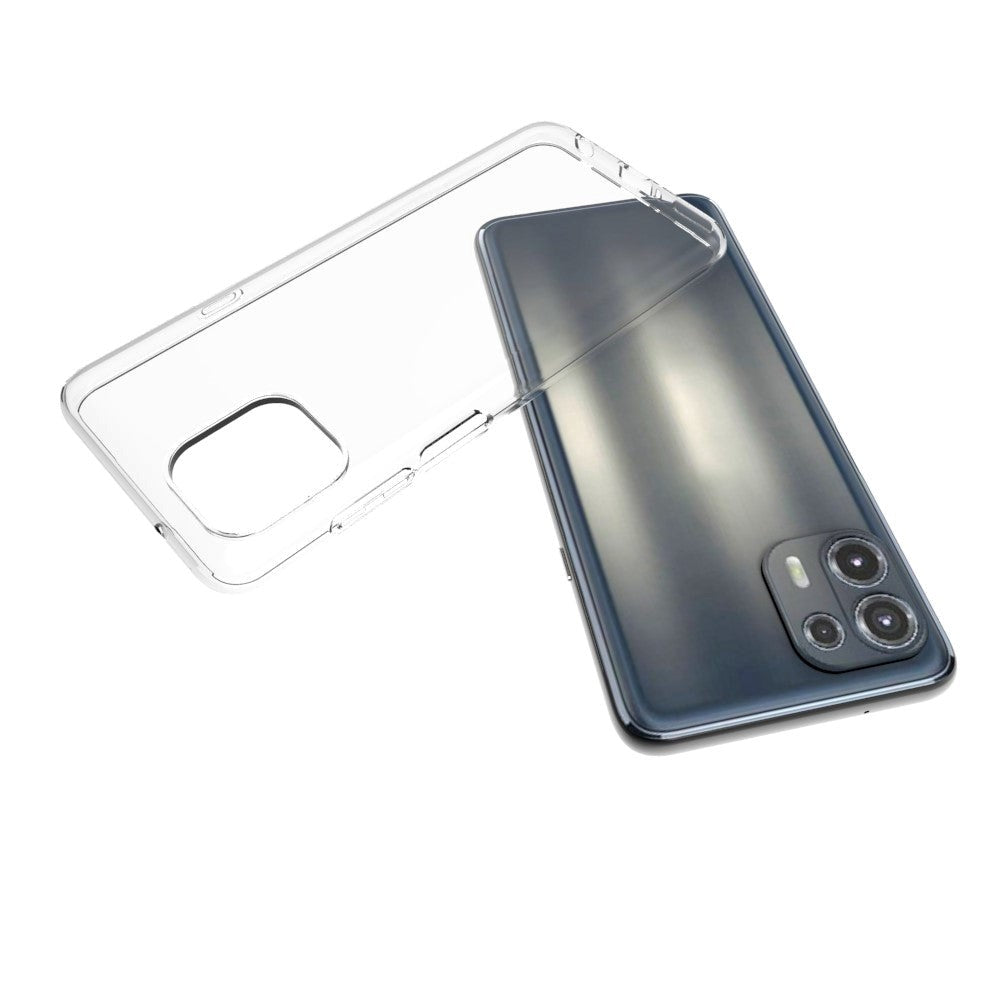 Motorola Edge 20 Lite Flexible Plastic Case - Transparent