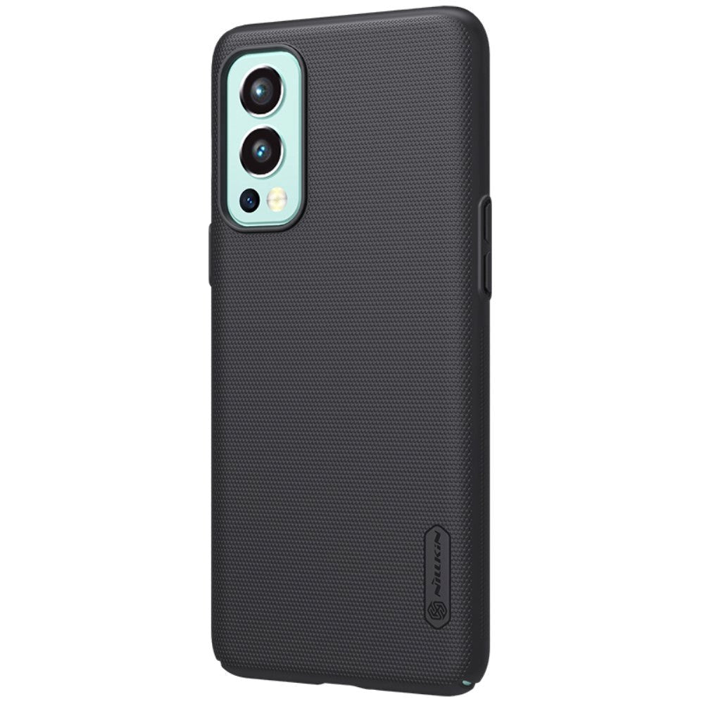 OnePlus North 2 (5G) NILLKIN Frosted Shield Case incl. Stand - Black