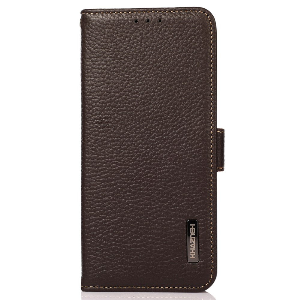 OnePlus 10 Pro KHAZNEH Leather Flip Case - Brown