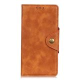 OnePlus 10 Pro Vintage Leather Wallet Case - Brown