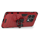 OnePlus 10 Pro Hybrid Tough Case w. Magnetic Kickstand - Red