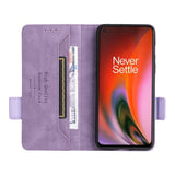 OnePlus Nord 2 (5G) Flip Case w. Stand Function & Purple - Purple