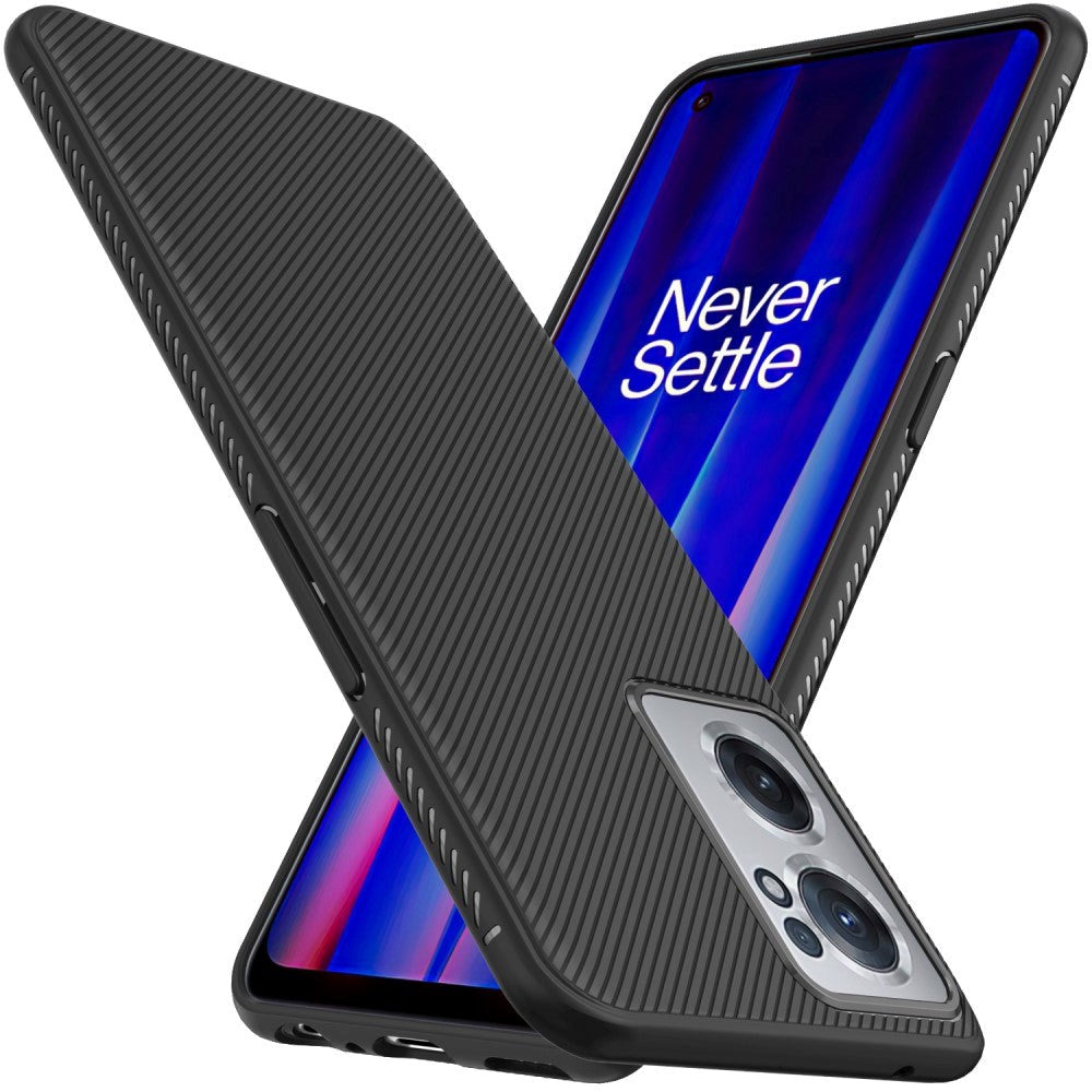 OnePlus Nord CE 2 (5G) Jazz Series Flexible Plastic Case - Black