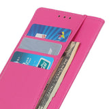 OnePlus Nord CE 2 Lite (5G) PU Litchi Leather Flip Case with Wallet & Stand Function - Pink