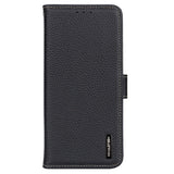 OnePlus Nord CE 2 Lite (5G) KHAZNEH Genuine Leather Flip Case - Black