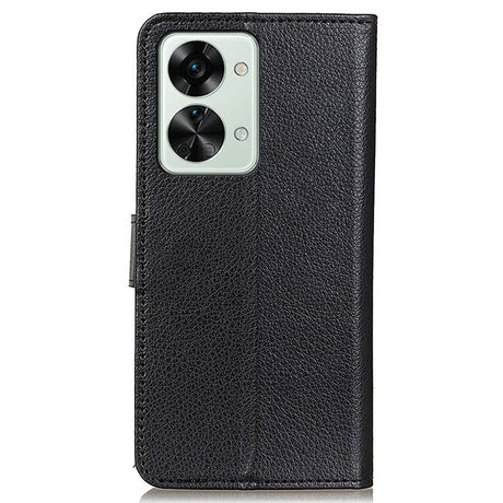 OnePlus Nord 2T (5G) Flip Case with Wallet - Black