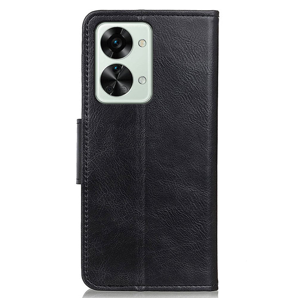 OnePlus Nord 2T (5G) Neutral Leather Case with Wallet - Black