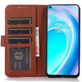 OnePlus Nord CE 2 Lite (5G) Card Holder & Stand - Brown