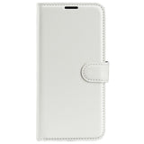 EIDERWOOD OnePlus Nord 2T (5G) Faux Leather Flip Case with Cardholder & Stand Function - White