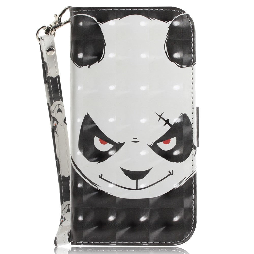 OnePlus Nord CE 2 Lite (5G) Light Spot Leather Flip Case - Angry Panda