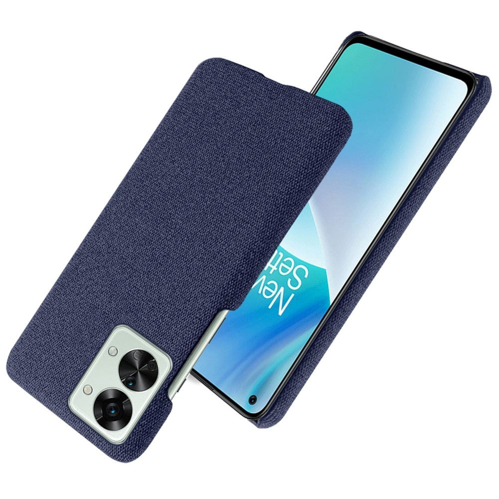 OnePlus Nord 2T (5G) Fabric Plastic Case - Blue