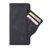 Doogee X95 Soft leather Wallet Case - Black