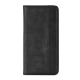 Doogee N40 Pro Vintage Look Leather Wallet Case - Black