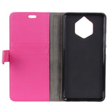 Nokia 9 Pureview Classic Leather Wallet Case Pink