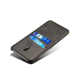 Nokia 2.2 Leather Case w. Card Pockets Black