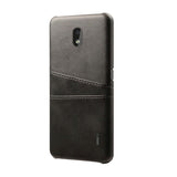 Nokia 2.2 Leather Case w. Card Pockets Black