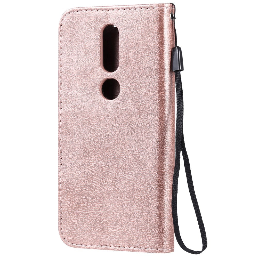 Nokia 4.2 Wallet Leather Case Rose Gold