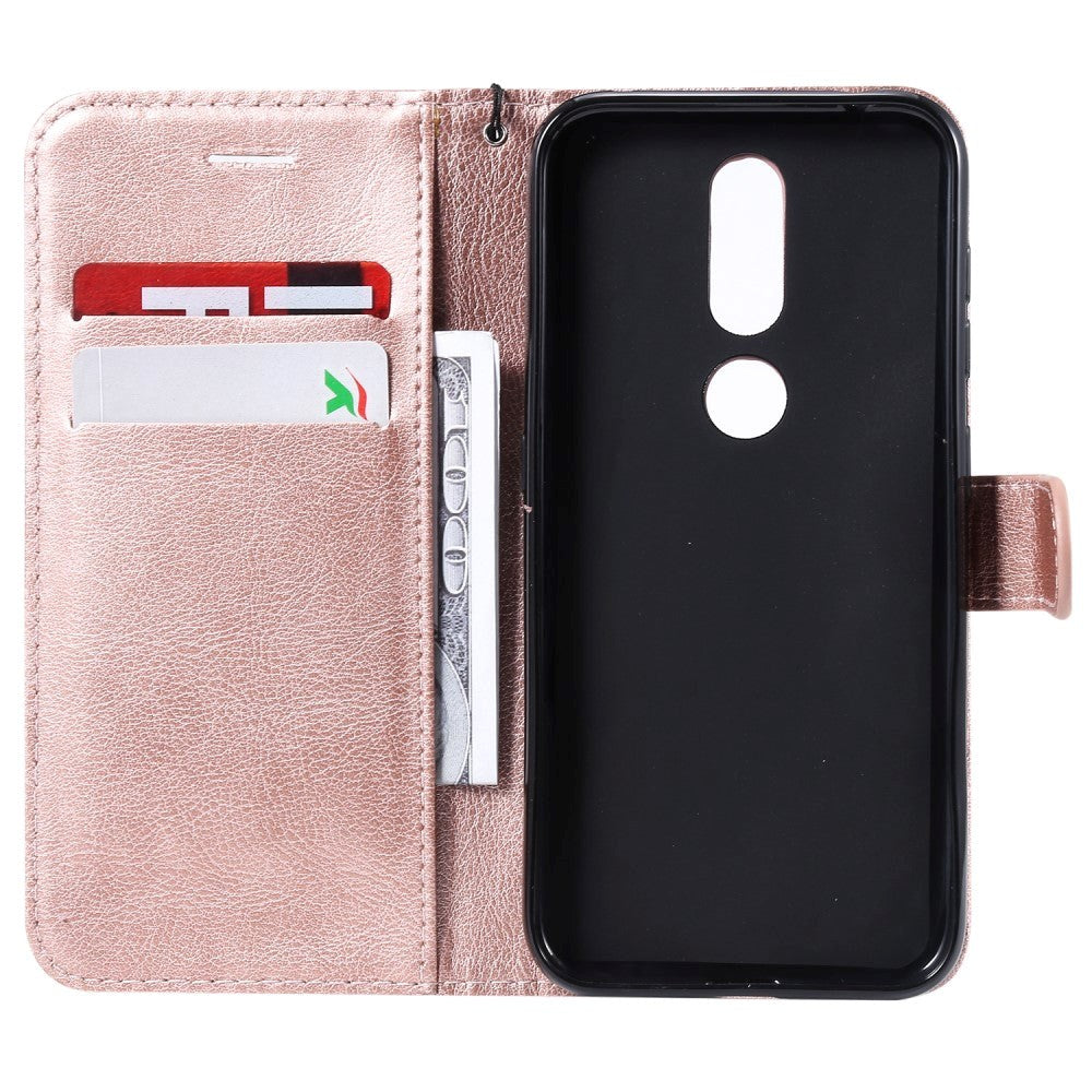 Nokia 4.2 Wallet Leather Case Rose Gold