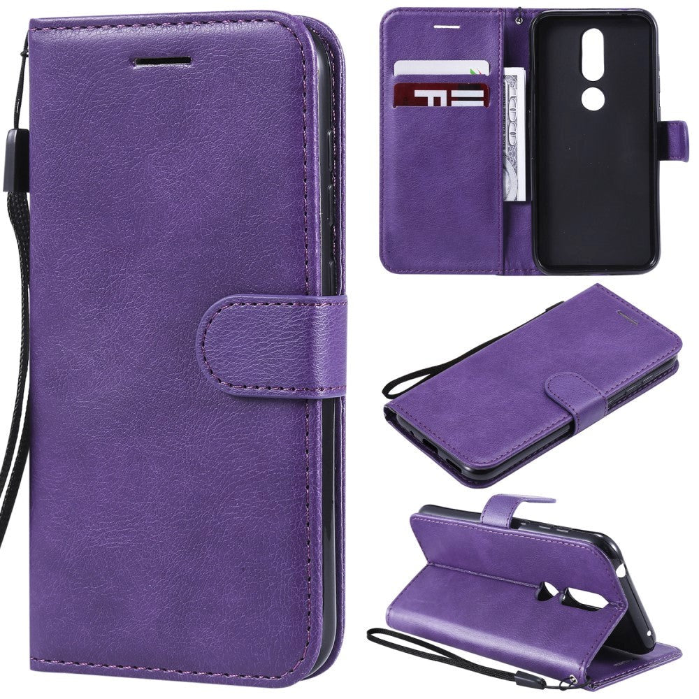 Nokia 4.2 Wallet Leather Case Purple