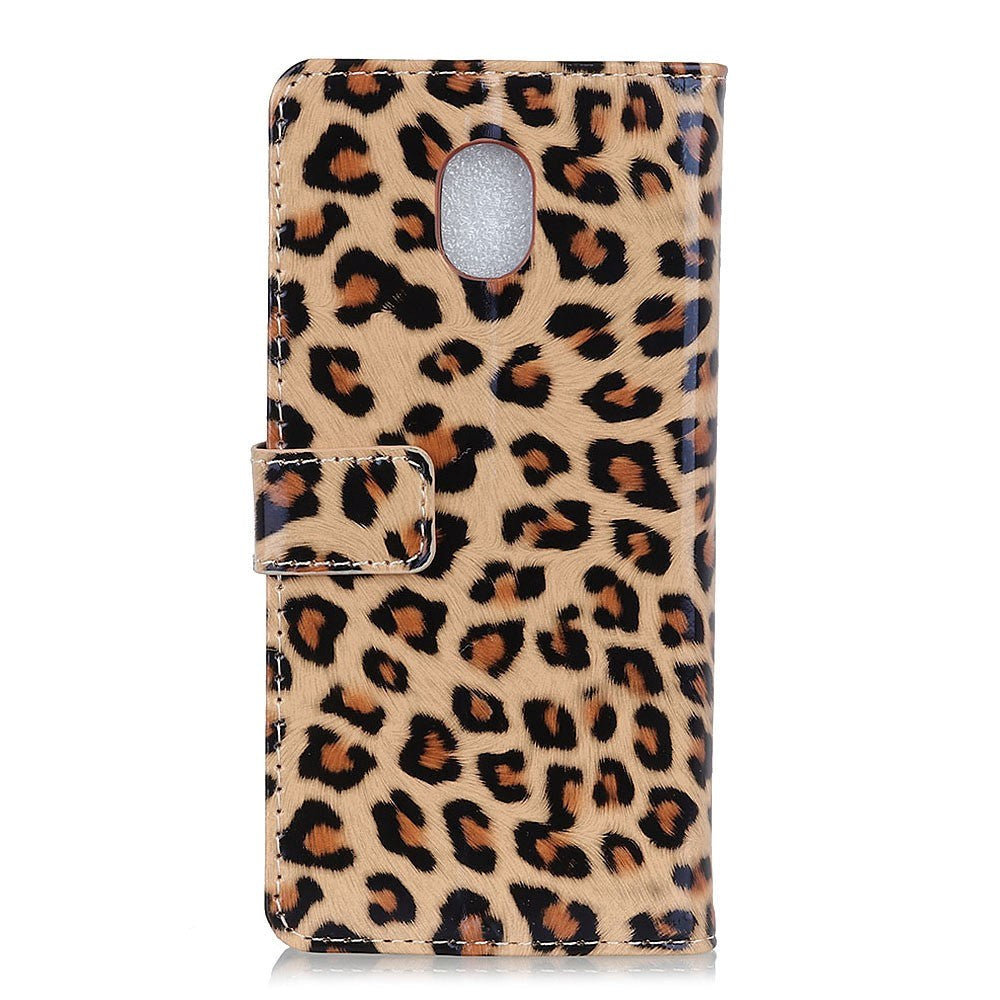 Nokia 2.3 Leather Wallet Case - Leopard