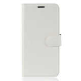 Nokia 2.3 Litchi Leather Wallet Case - White