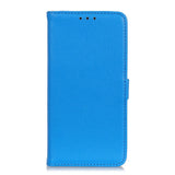 Nokia 5.3 Litchi Leather Wallet Case - Blue