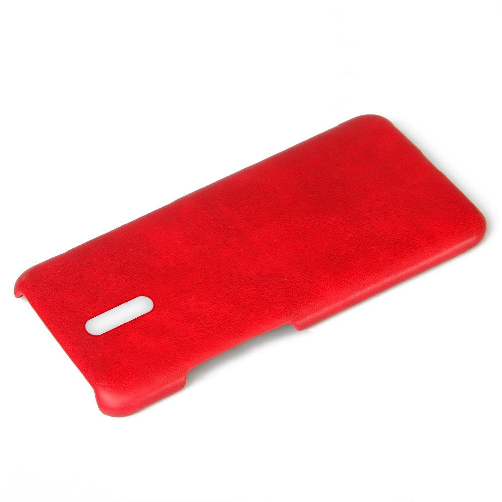 Nokia 2.3 Leather Case Plastic - Red