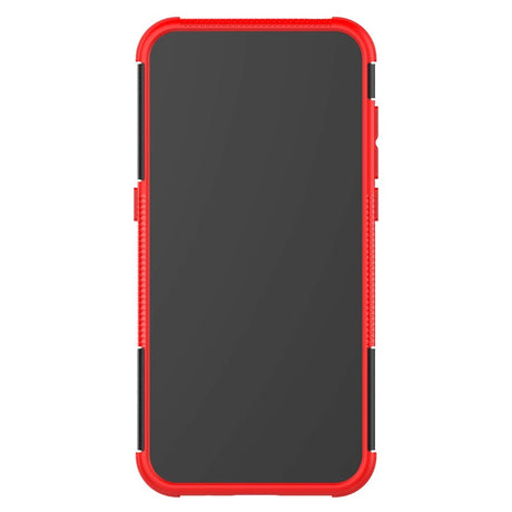 Nokia 1.3 Cool Tyre Tough Case w. Stand - Black / Red