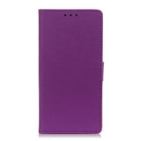 Nokia 3.4 Leather Wallet Case - Purple