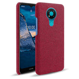 Nokia 3.4 Fabric Case - Red