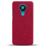 Nokia 3.4 Fabric Case - Red