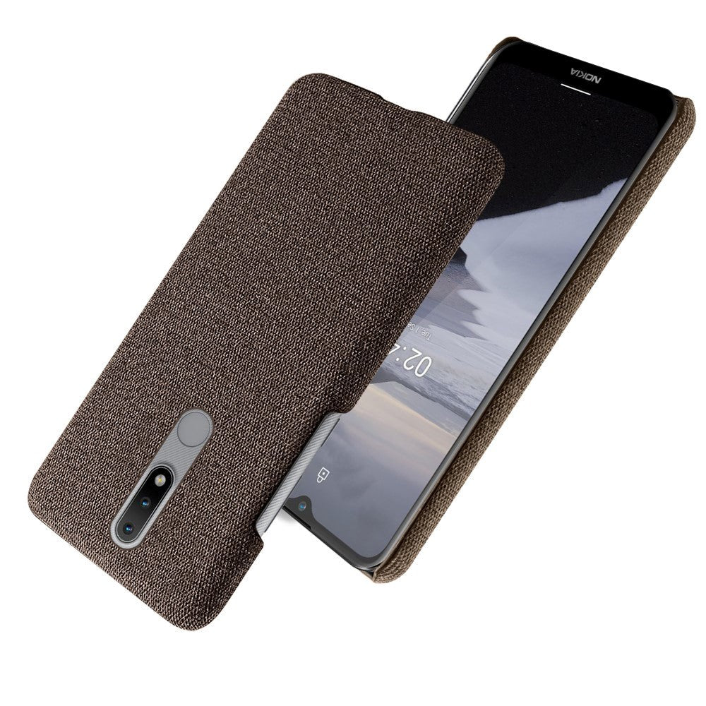 Nokia 2.4 Fabric Case - Brown