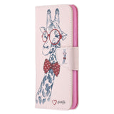 Nokia 3.4 Leather Wallet Case - Giraffe