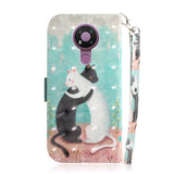 Nokia 3.4 Light Spot Leather Flip Case - Cuddly Cats