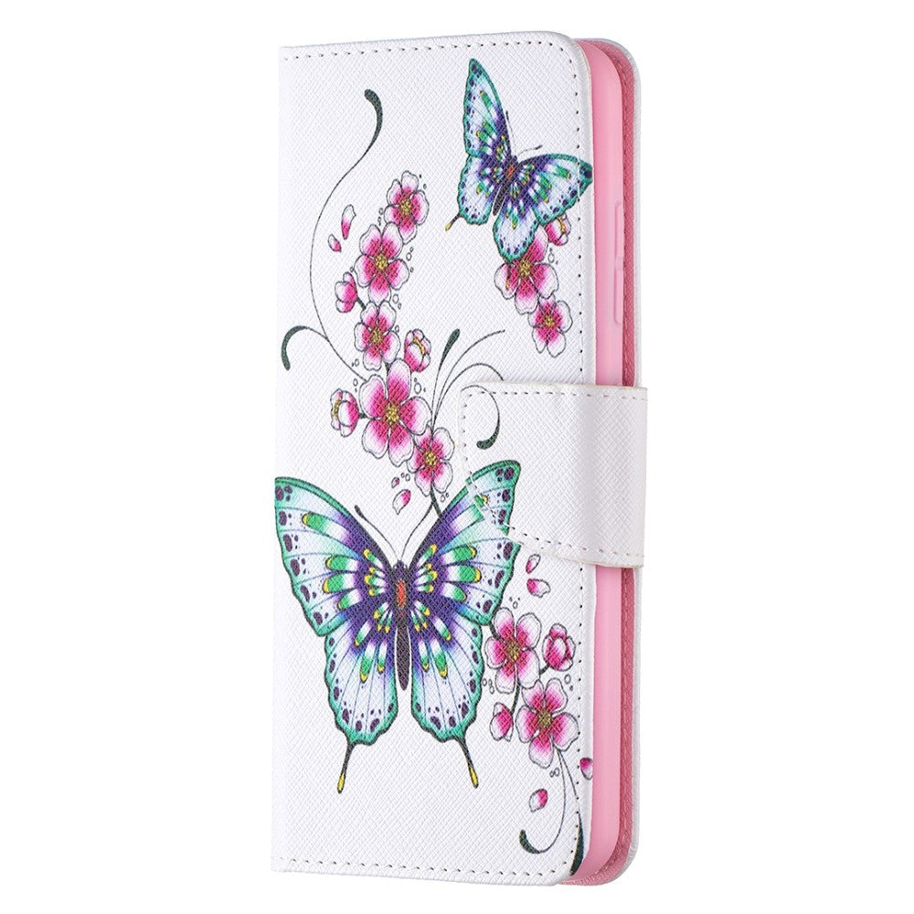 Nokia 1.4 Leather Wallet Case - Butterflies & Flowers