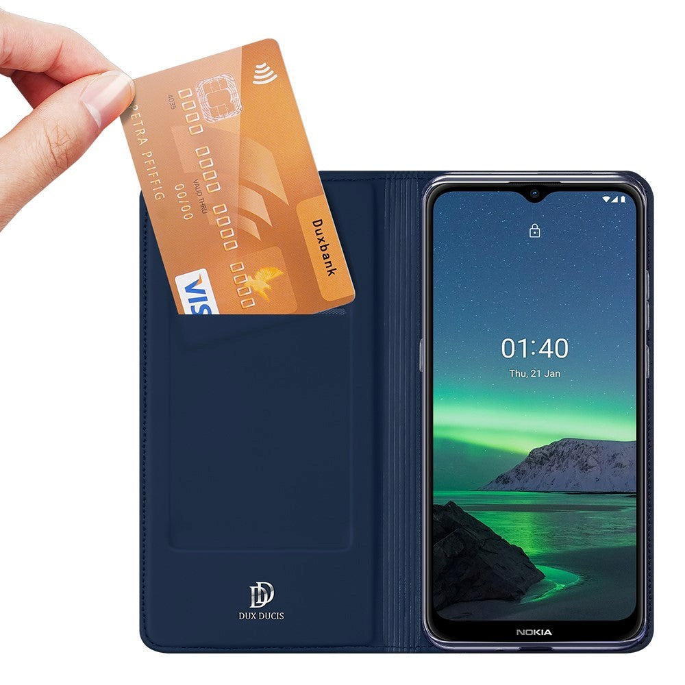 Nokia 1.4 DUX DUCIS Skin Pro Series Thin Wallet - Blue