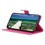 Nokia G50 Litchi Leather Wallet Case - Pink